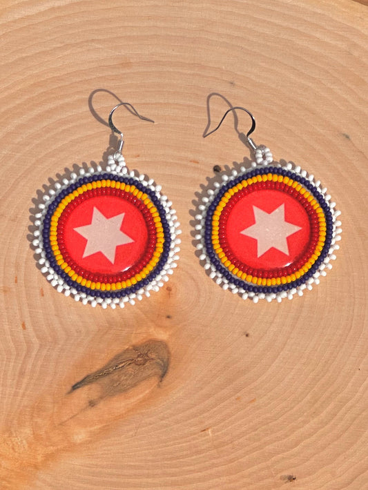 Tulsa beaded earrings